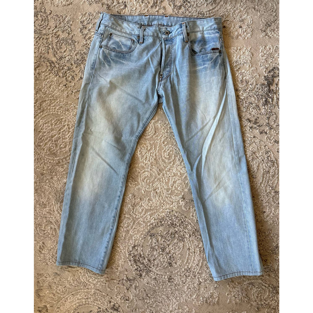 G-Star Raw Men’s Attacc Slim Straight Jeans Sz. 36